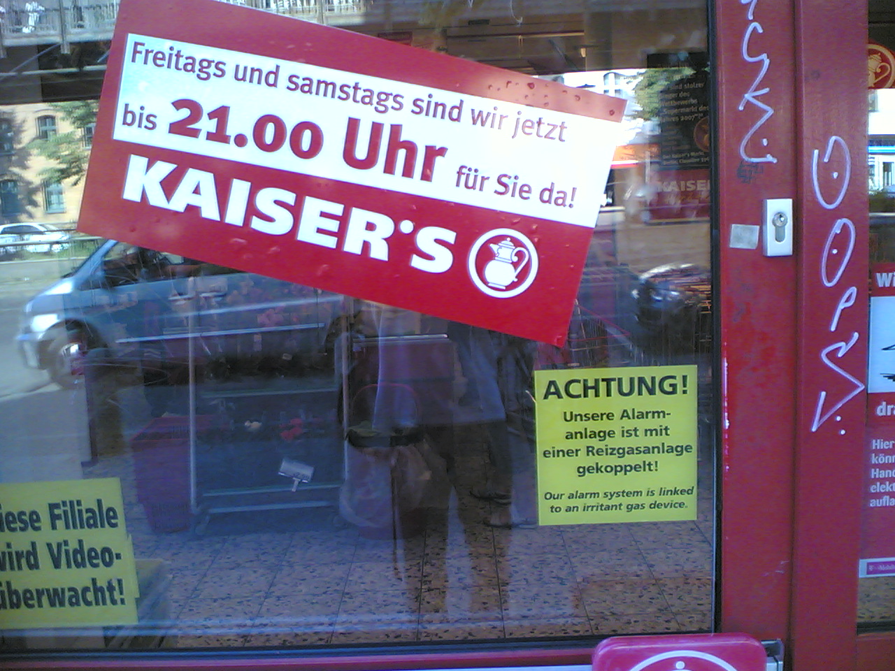 Reizgasanlage bei Kasiers